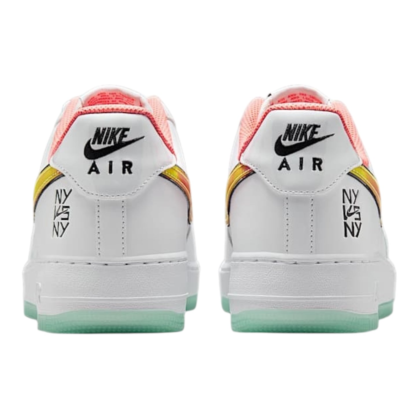 Nike Air Force 1 '07 NY vs. NY White Crimson Pulse
