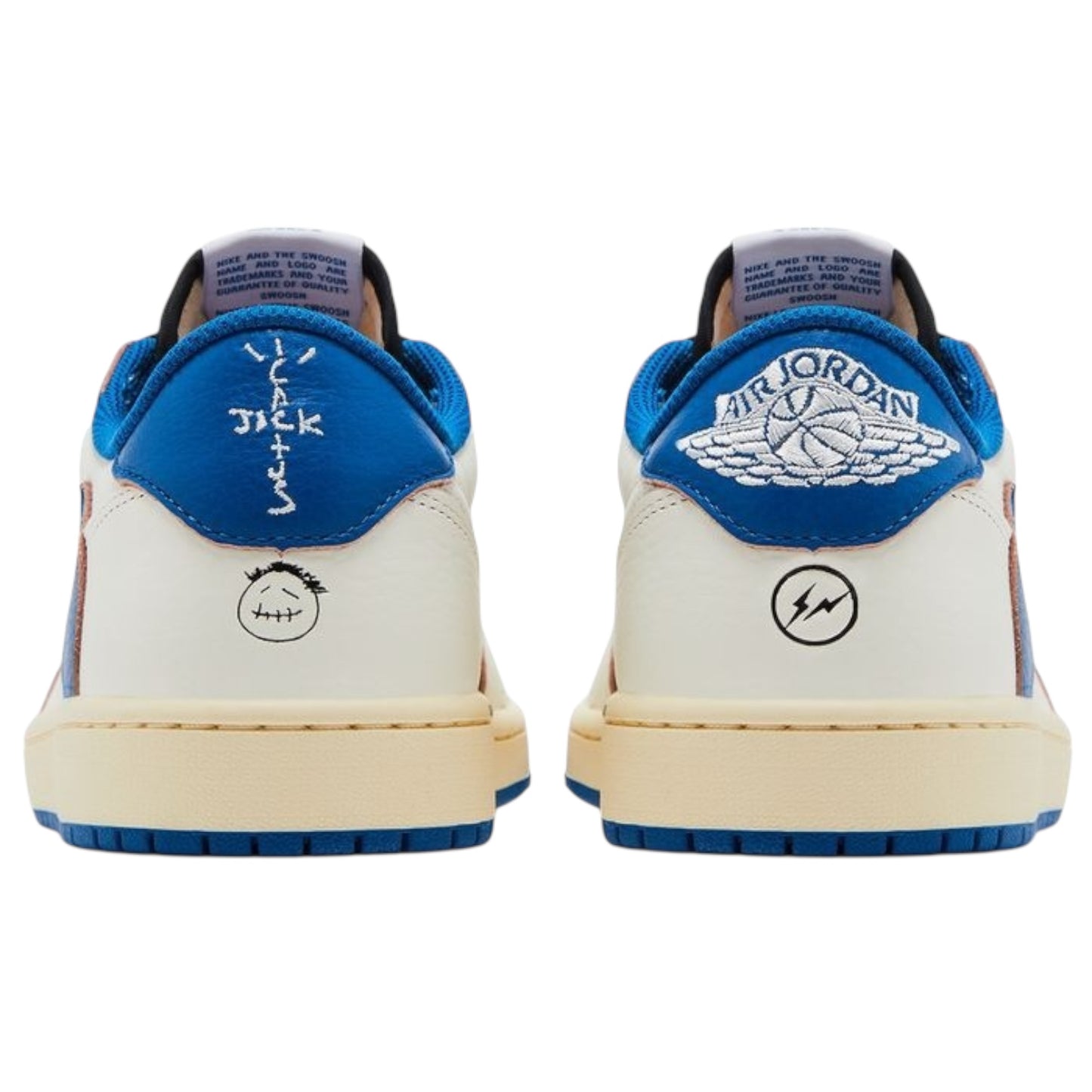 Jordan 1 Retro Low OG SP Fragment x Travis Scott Sail Military Blue