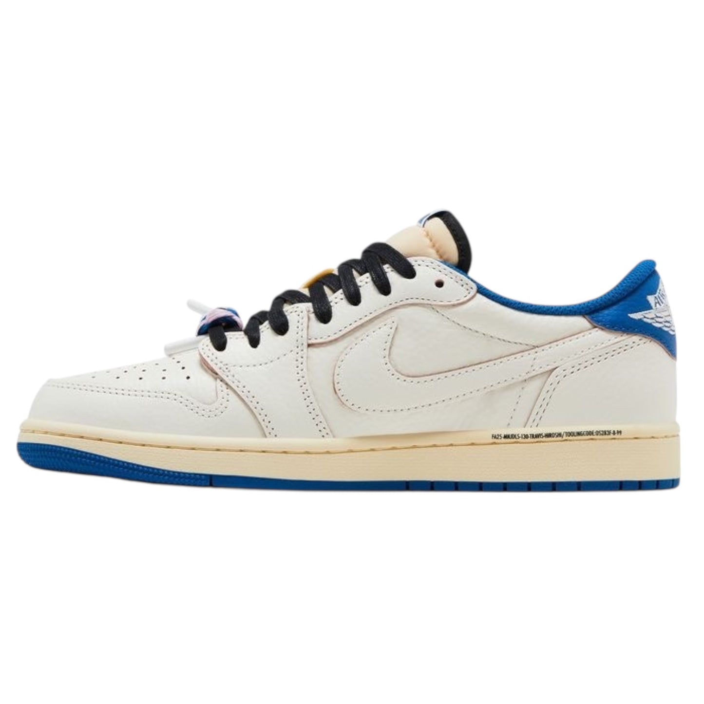 Jordan 1 Retro Low OG SP Fragment x Travis Scott Sail Military Blue