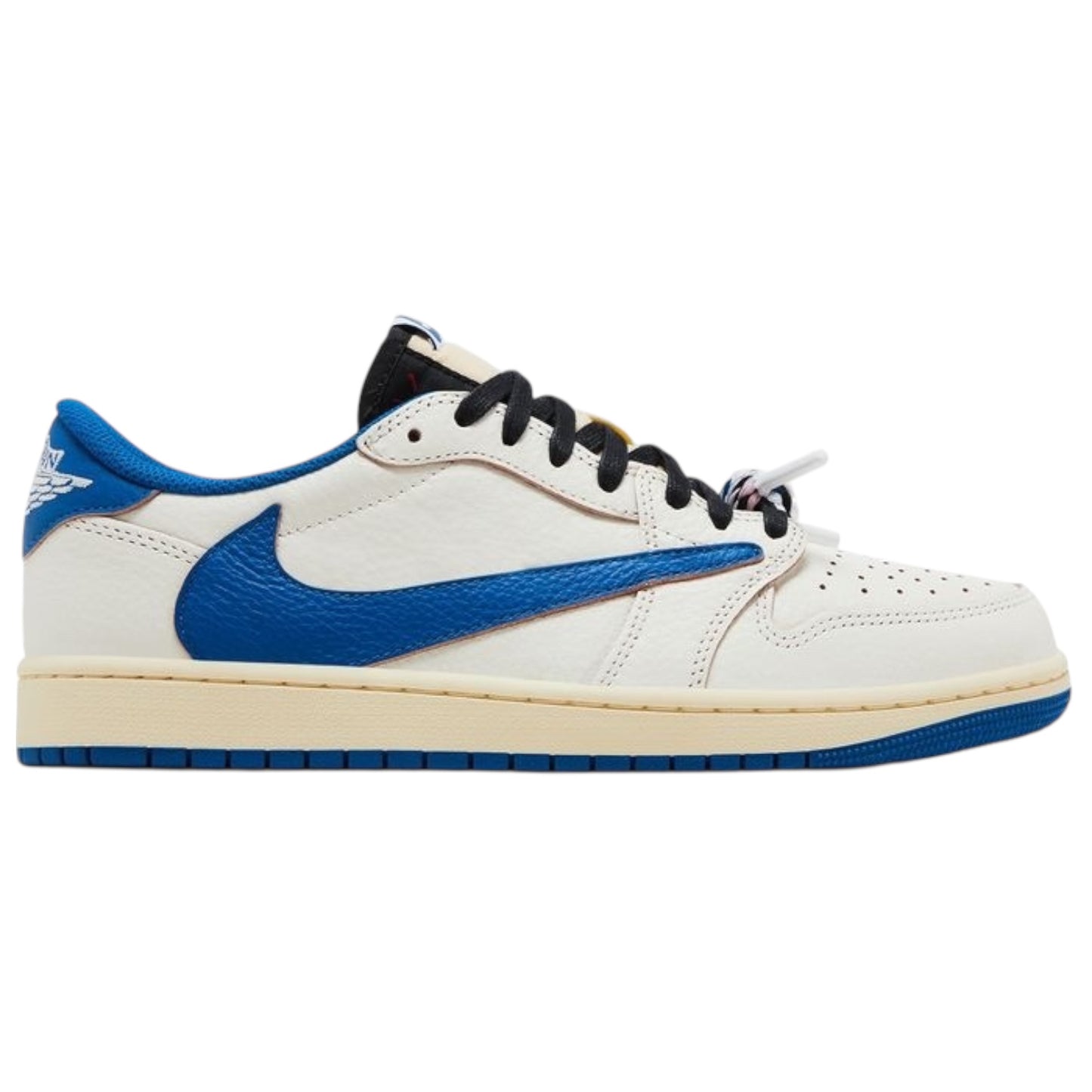 Jordan 1 Retro Low OG SP Fragment x Travis Scott Sail Military Blue