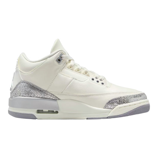 Jordan 3 Retro Sail Cement Grey (Women's)