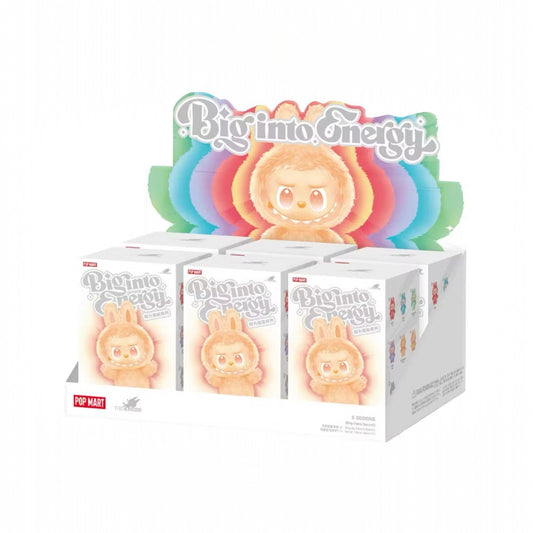 Pop Mart Labubu The Monsters Big into Energy Series Vinyl Plush Pendant Sealed Case (6 Blind Box)