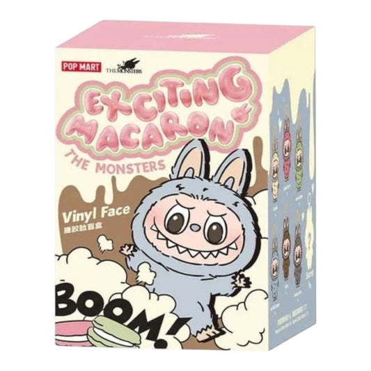 Pop Mart Labubu The Monsters Exciting Macaron Vinyl Plush Pendant Single Blind Box